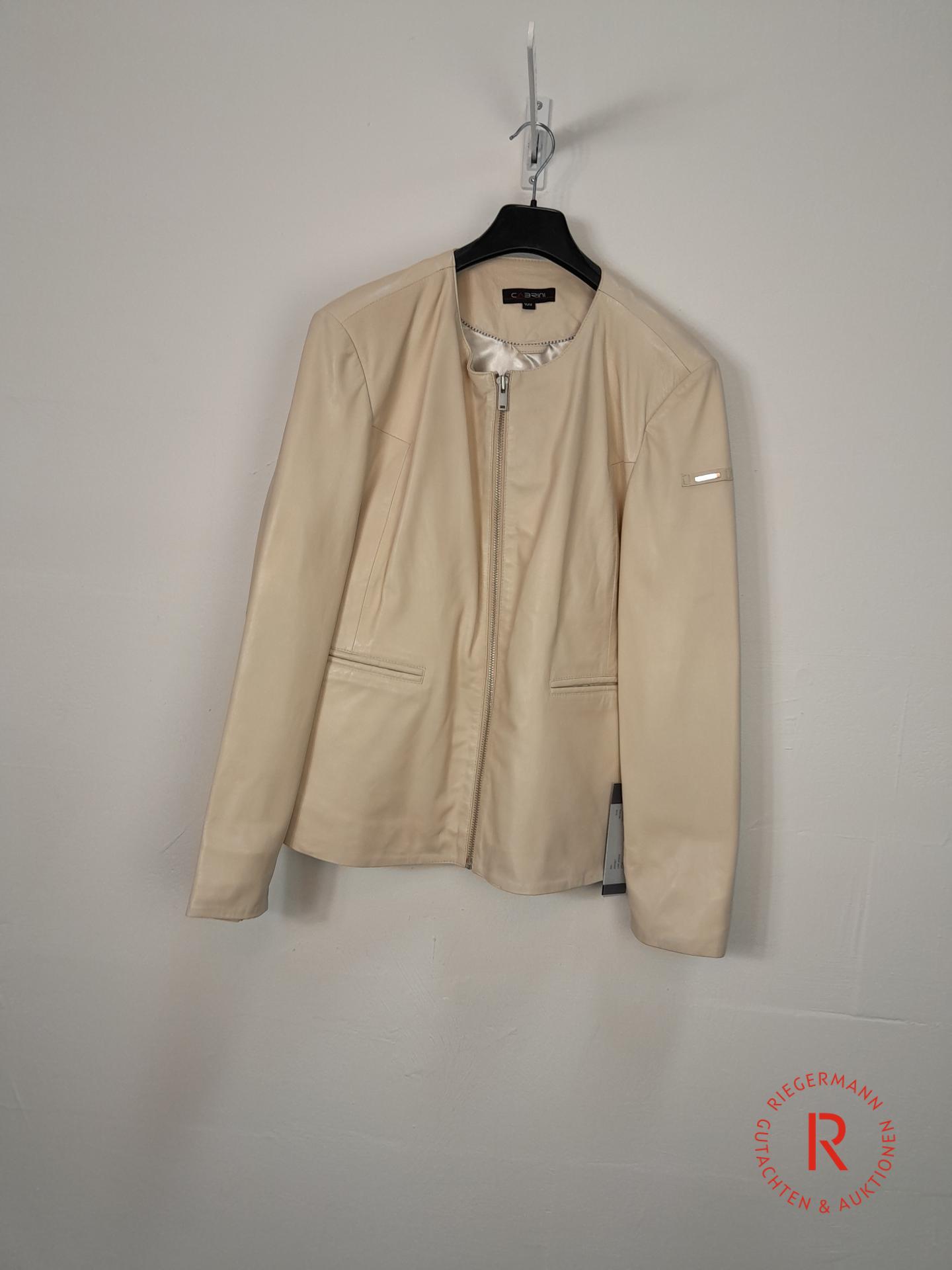 DAMEN LEDERJACKE GRÖSSE 50